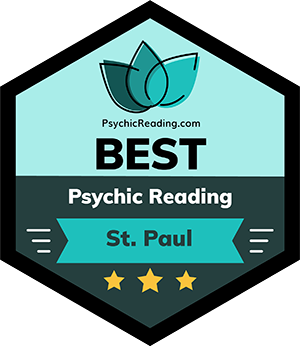 Voted Best Psychic Readings in St. Paul Minnesota Badge